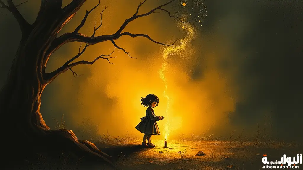 قصة بائعة الكبريت