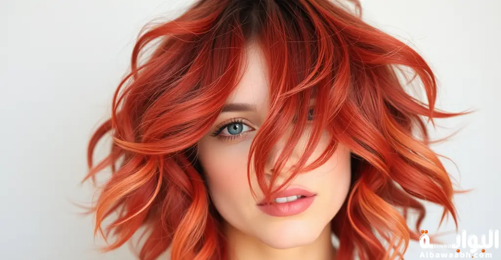 العناية بالشعر المصبوغ