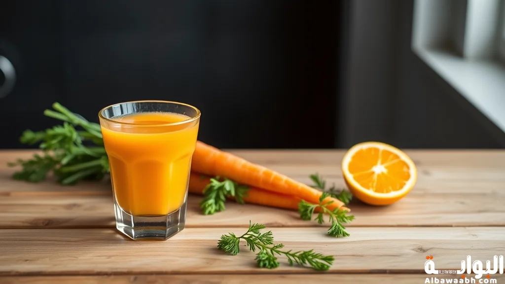 السعرات الحرارية في عصير الجزر