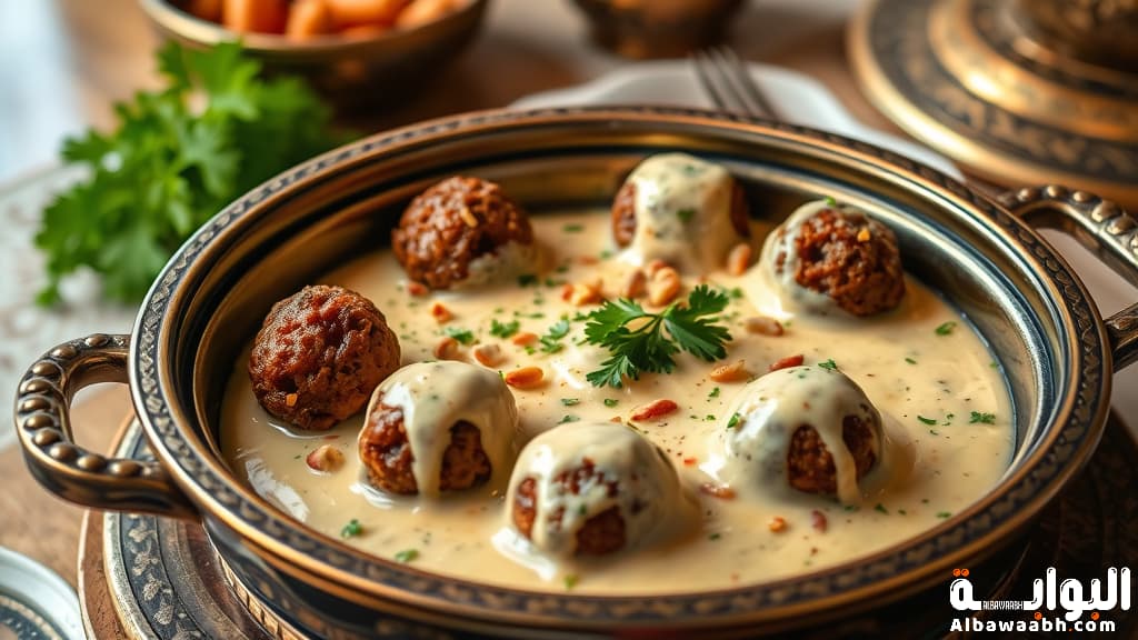 كفتة بالطحينة 