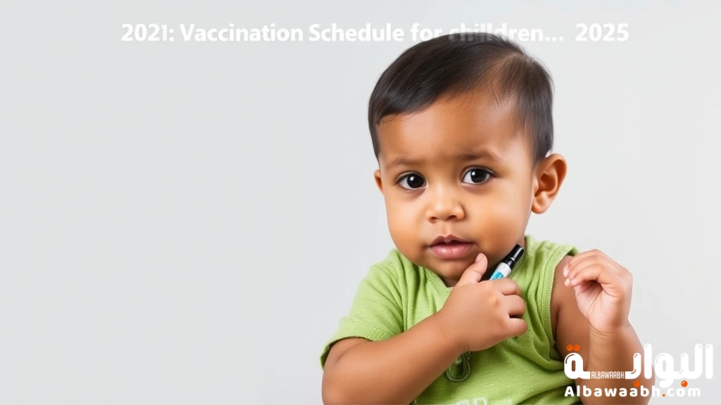 جدول التطعيمات للأطفال