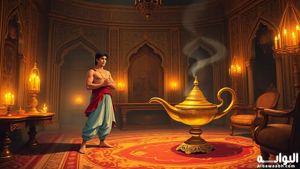 قصة علاء الدين والمصباح السحري