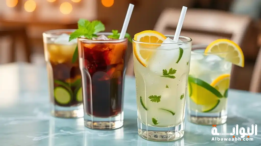 مشروبات رمضانية باردة