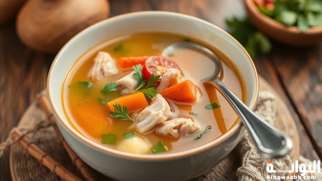 شوربة دجاج