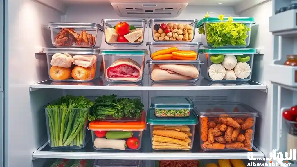 أفضل طريقة لحفظ الطعام في الثلاجة