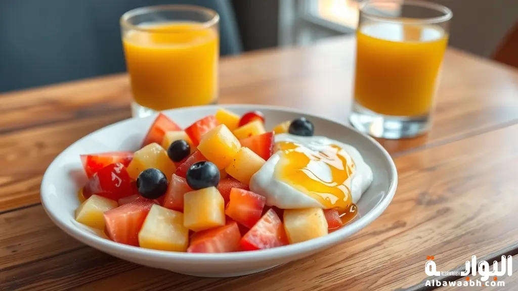 سلطة الفواكه