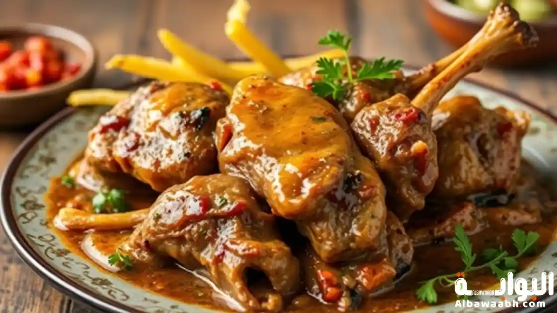 مندي لحم في الفرن