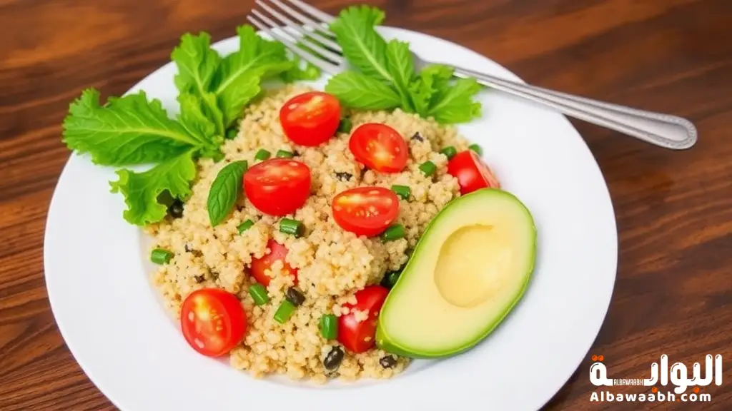 وجبة غداء صحية للرجيم 