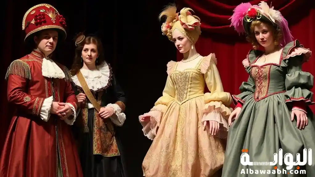 التطور التاريخي لفن الأزياء المسرحية