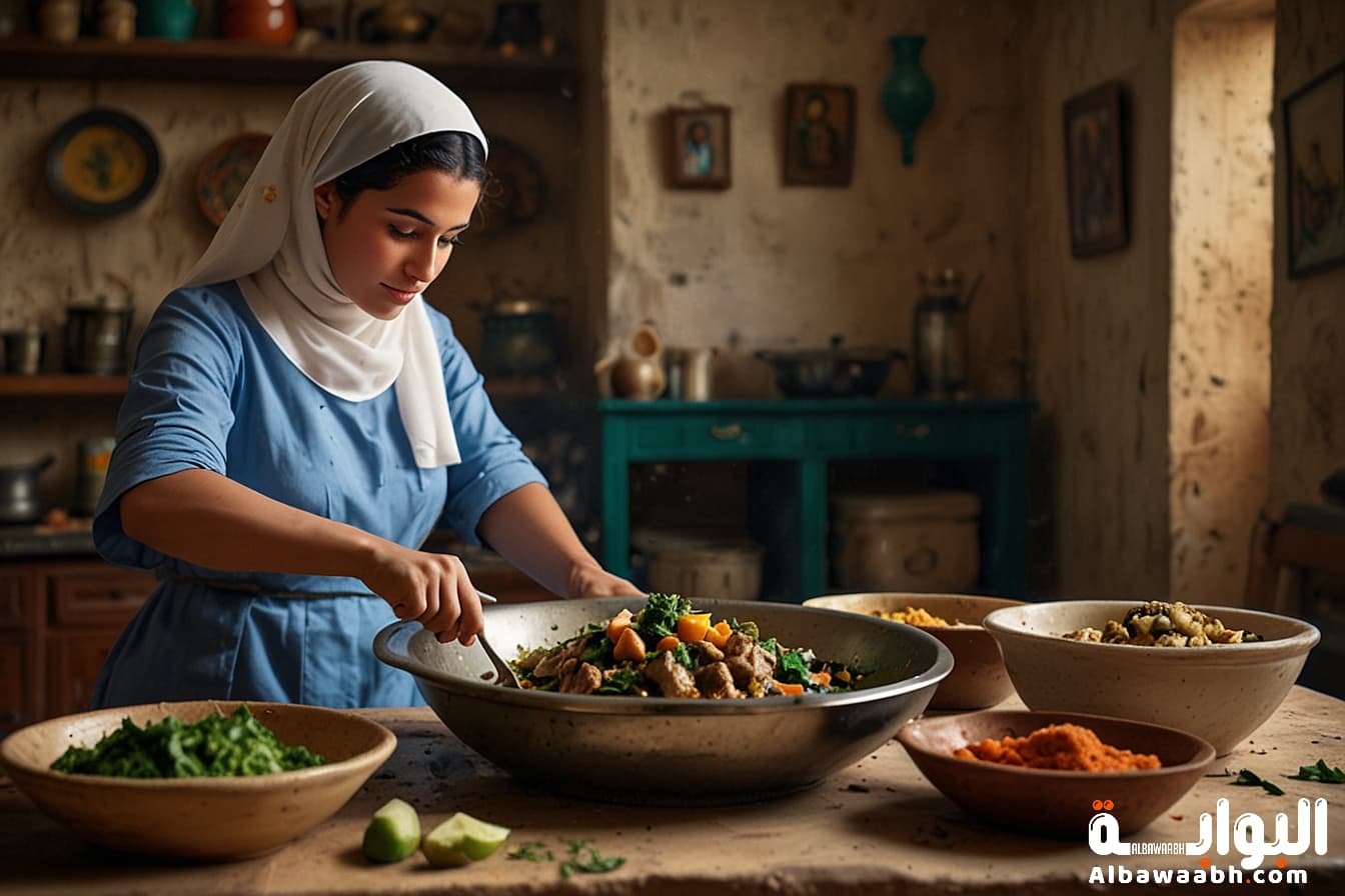 ملوخية بالدجاج