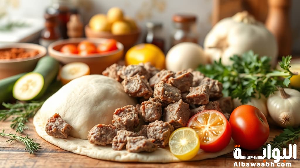 مرقوق بلحم الغنم