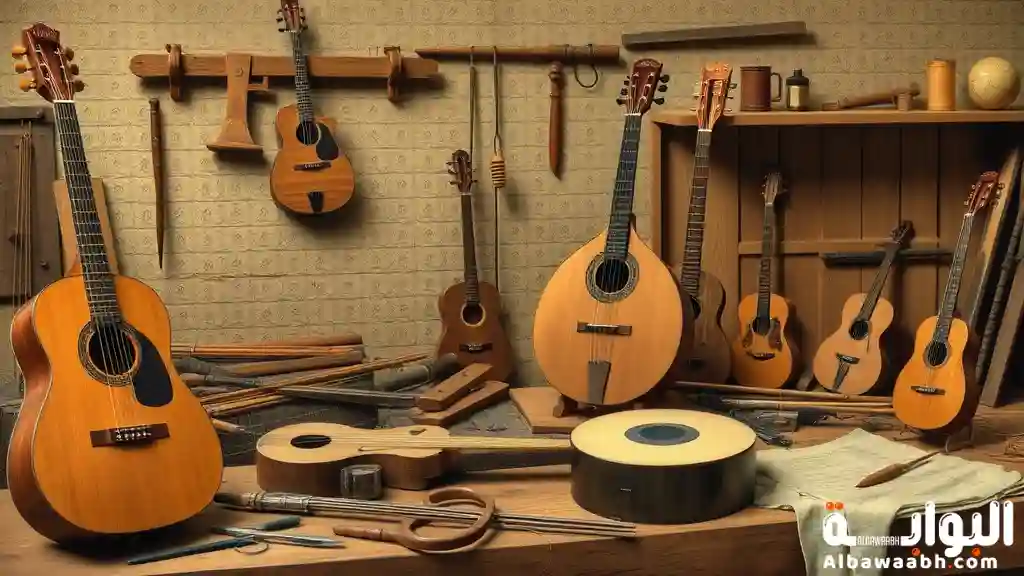 تطور صناعة الأدوات الموسيقية عبر العصور