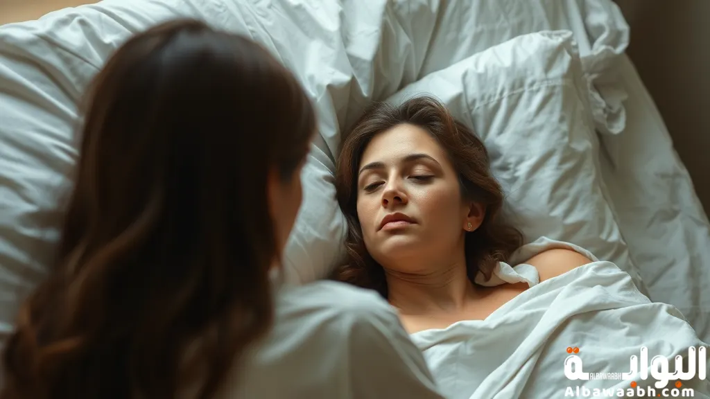 رؤية المرض في المنام للمتزوجة