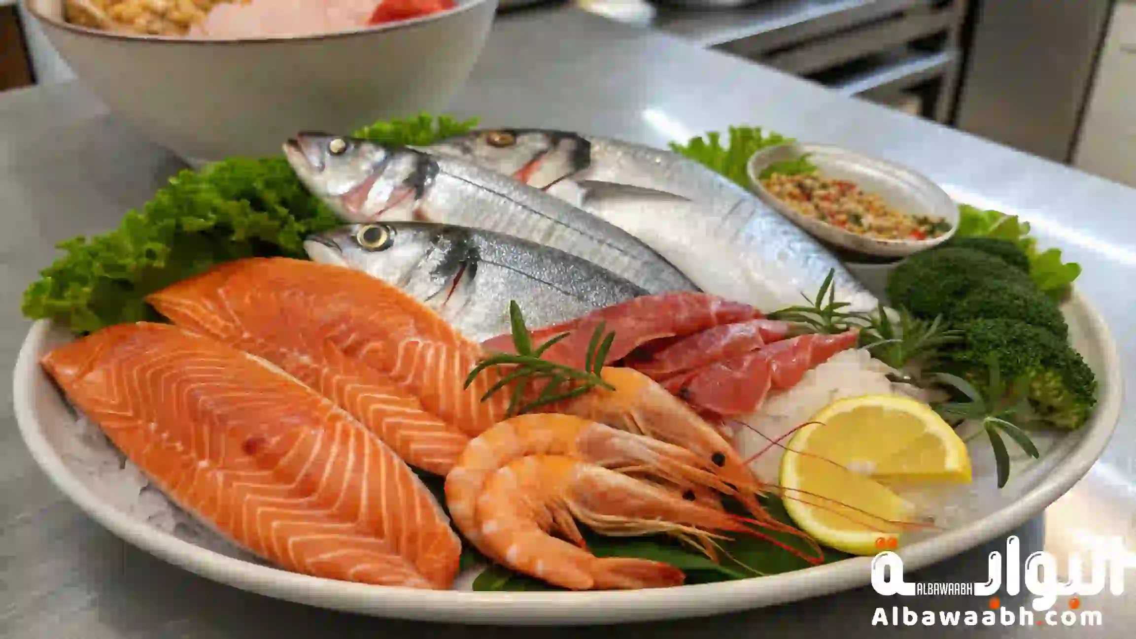 توصيل مأكولات بحرية طازجة في السعودية