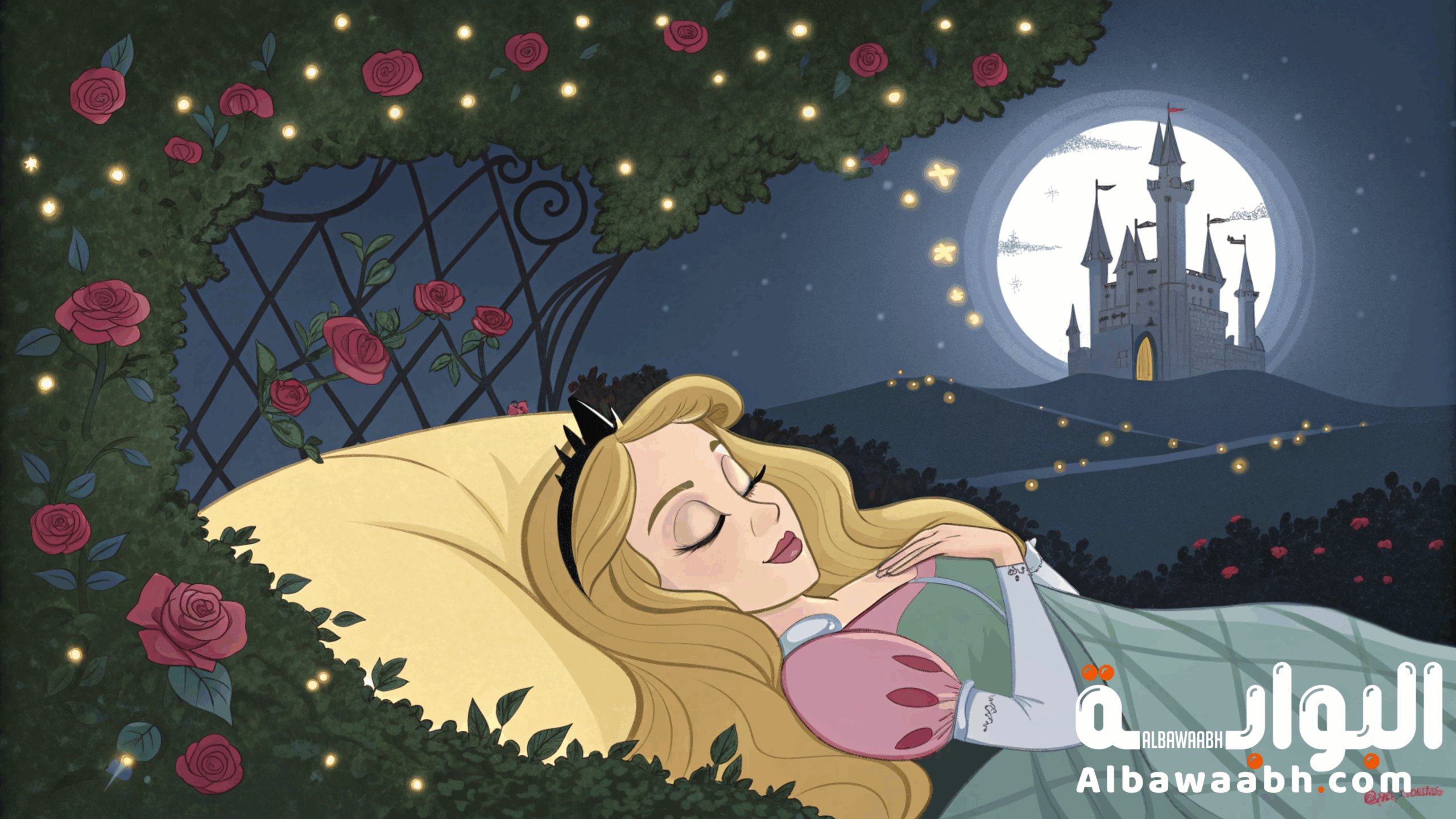 قصة الأميرة النائمة