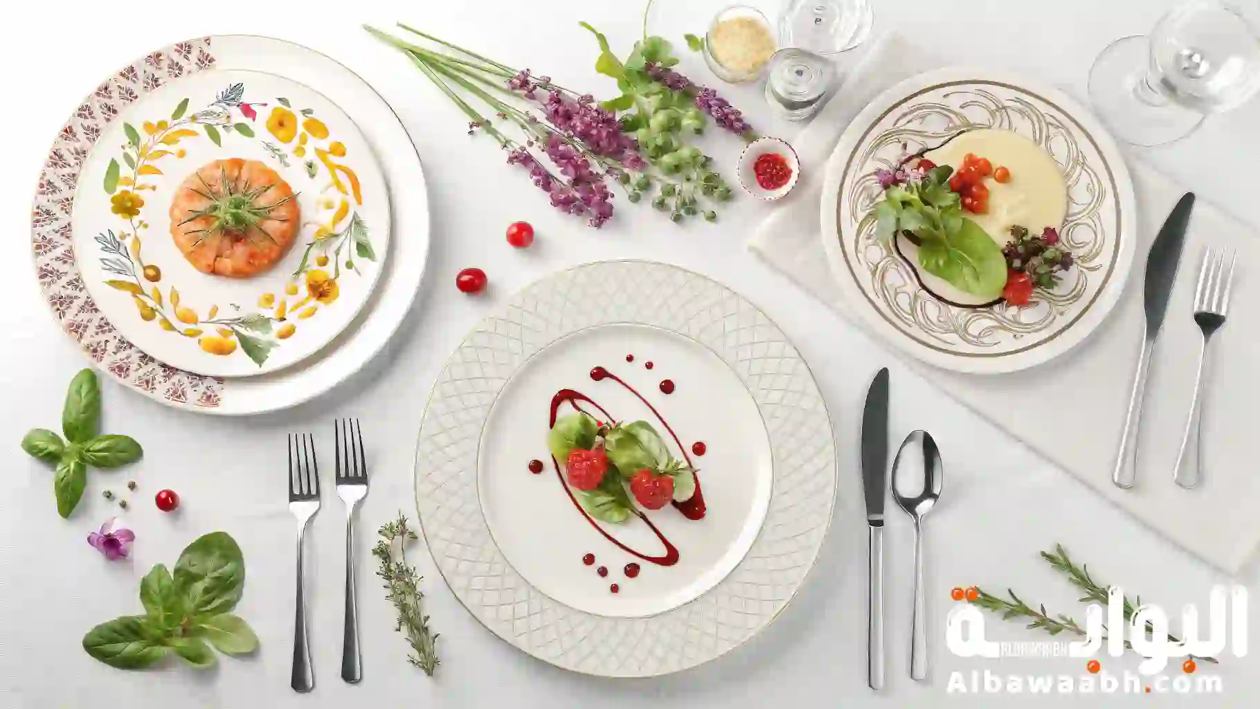 تزيين الأطباق