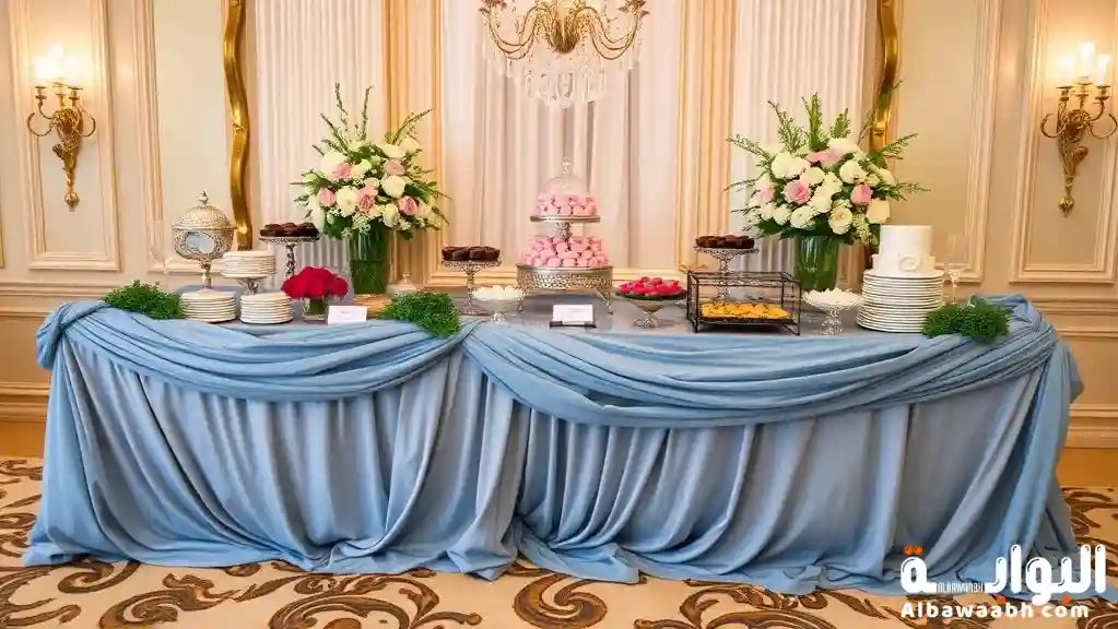 تزيين بوفيه فخم