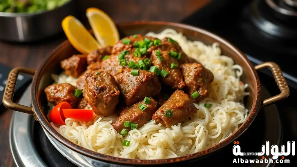 كبسة لحم سعودية