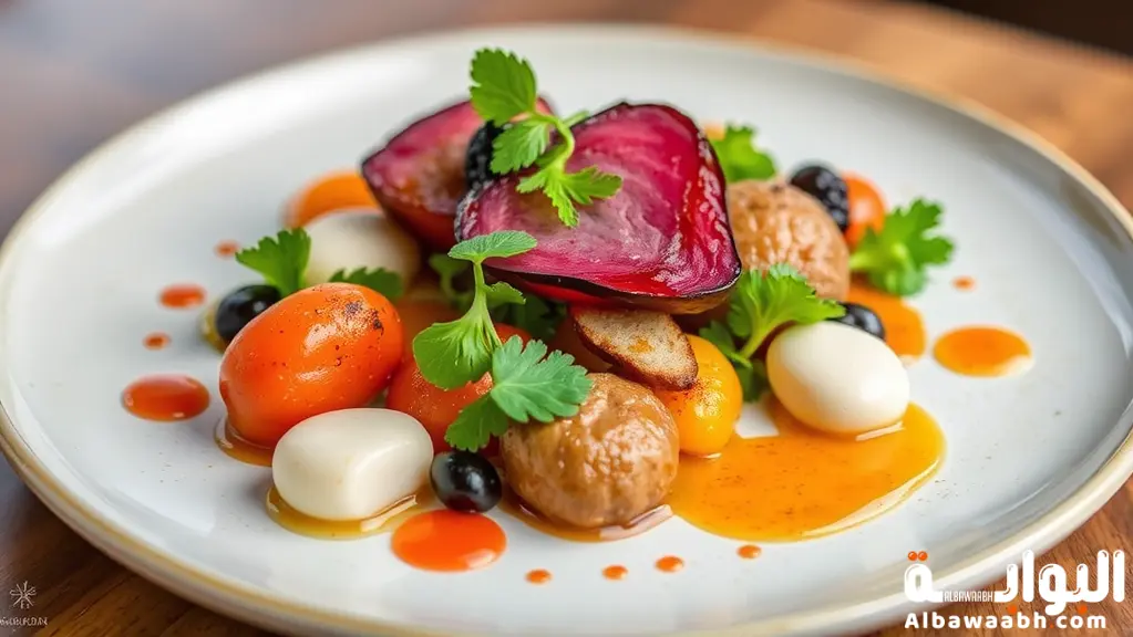 فن تقديم الطعام