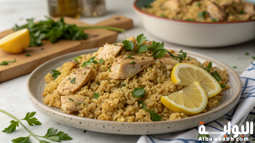 فريك بالدجاج