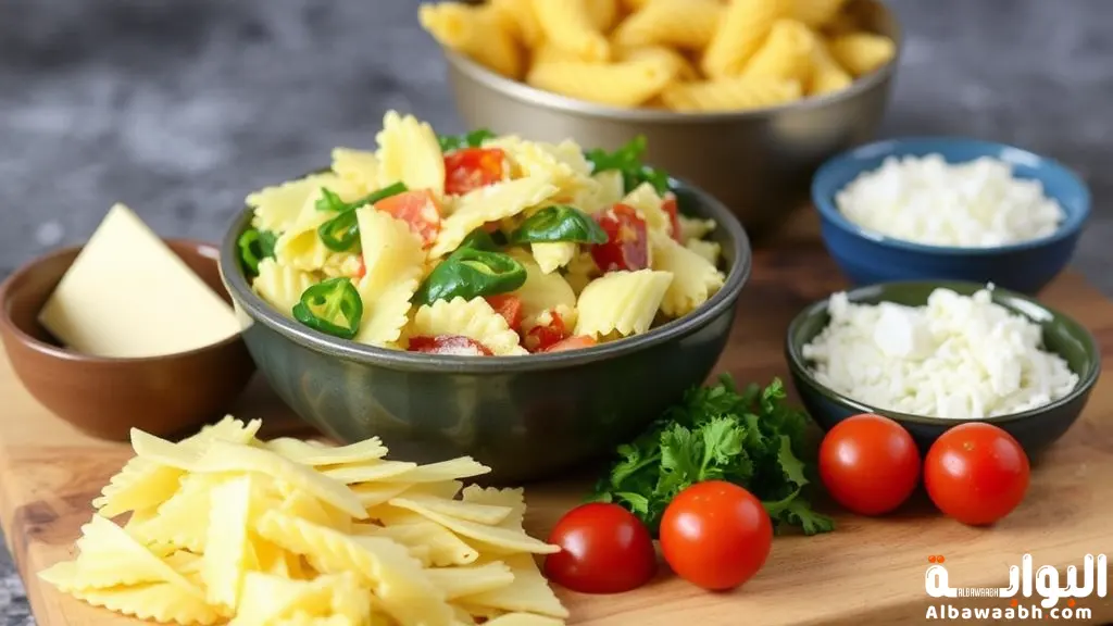 سلطة المكرونة