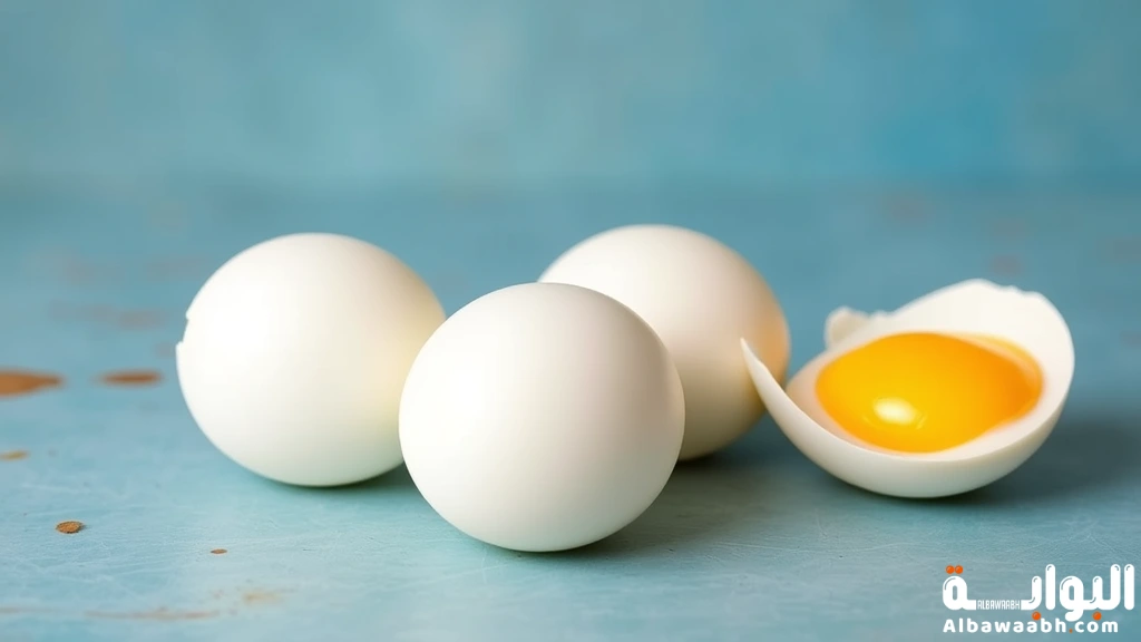 السعرات الحرارية في البيض المسلوق