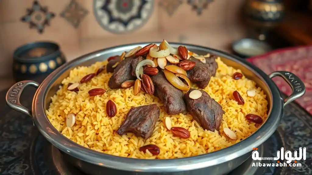 مندي لحم مدخن