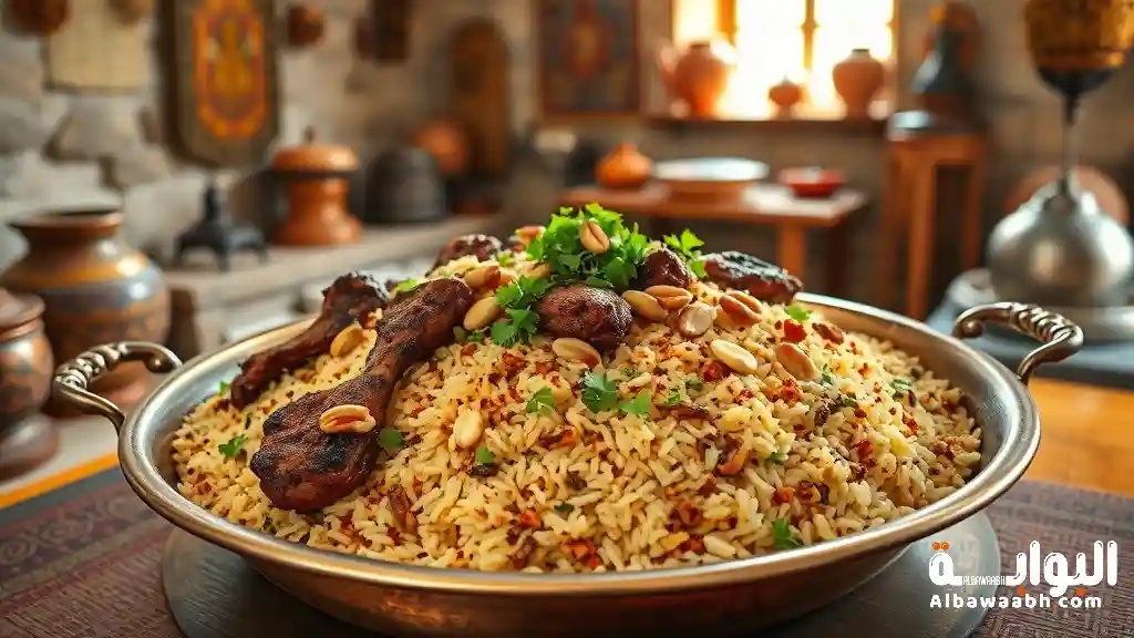 مندي لحم مدخن