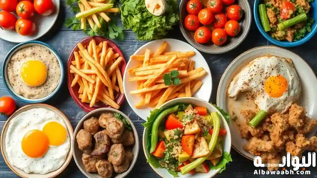 أكلات دايت مشبعة