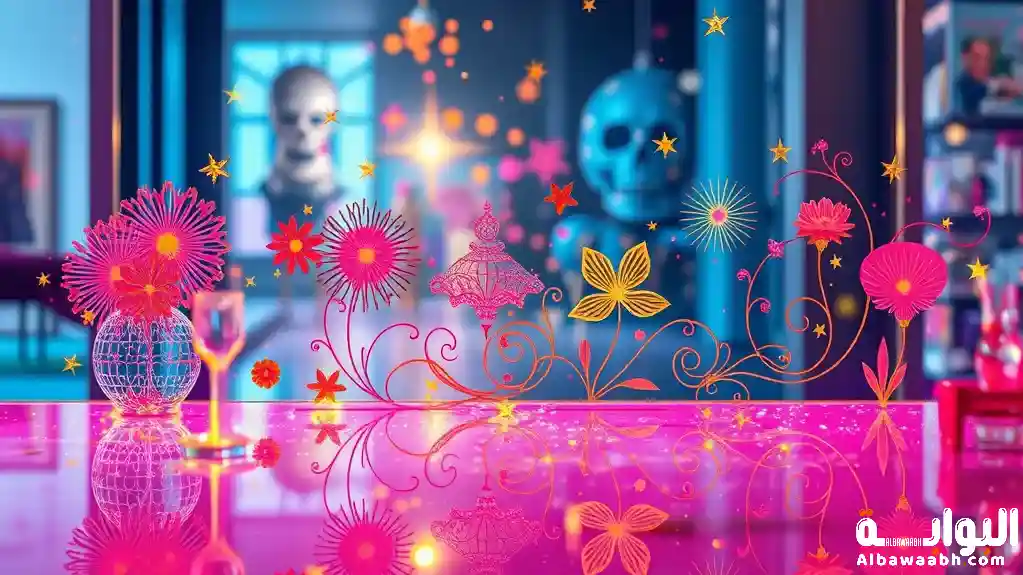 الرسم على الزجاج