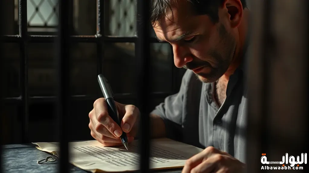 شعر قبل الإعدام