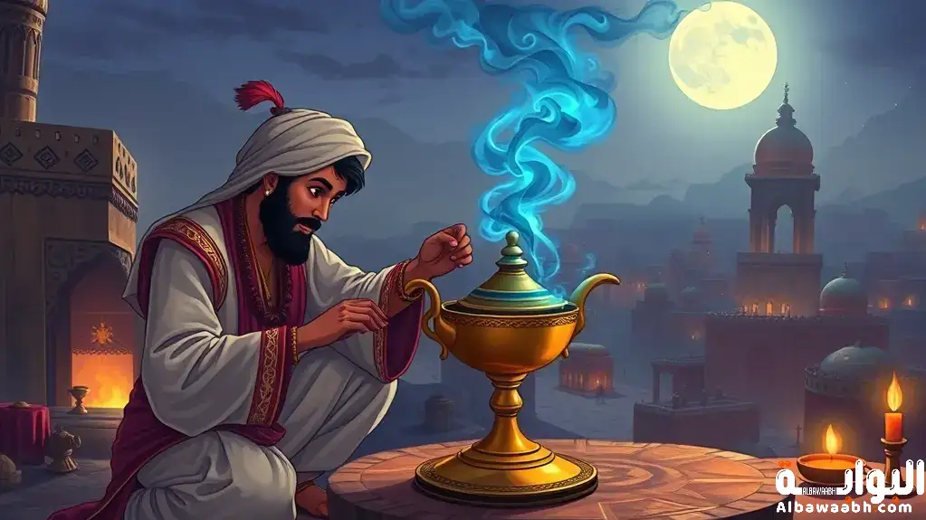قصة علاء الدين والمصباح السحري كاملة بأسلوب مشوّق للأطفال