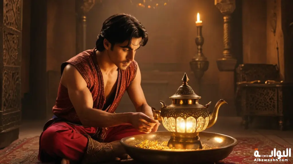 قصة علاء الدين والمصباح السحري