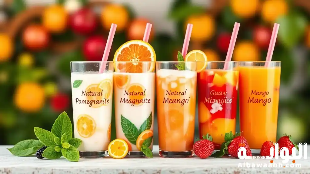 عصائر فريش للضيوف