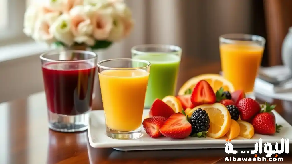 عصائر فريش للضيوف