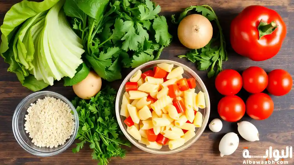 سلطة المكرونة