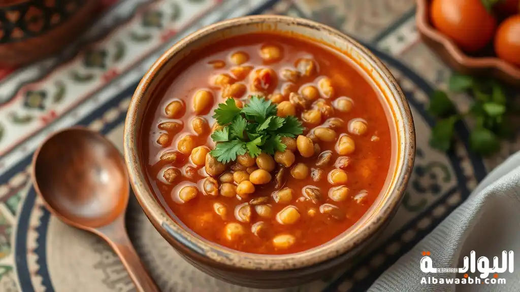 طريقة تحضير شوربة الحريرة المغربية الغنية