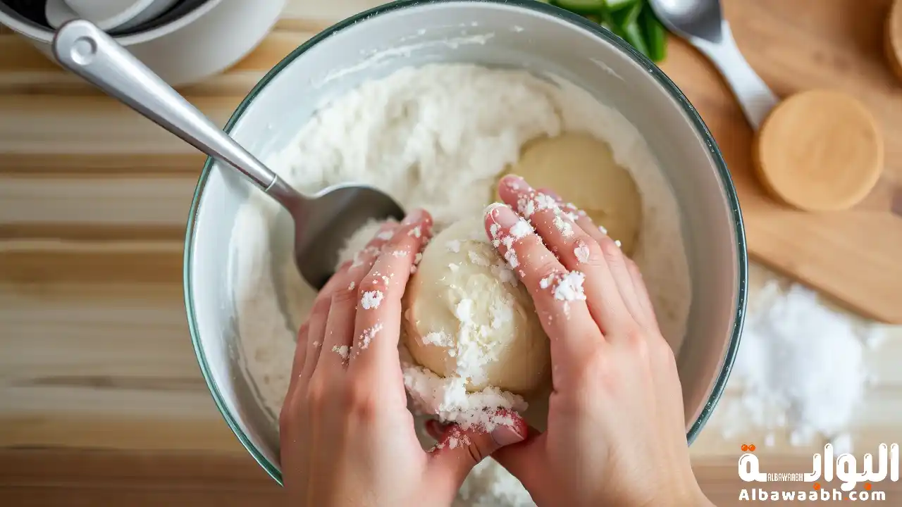 صنع أشكال من الصلصال