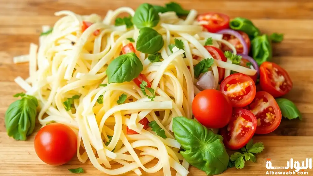 سلطة المكرونة