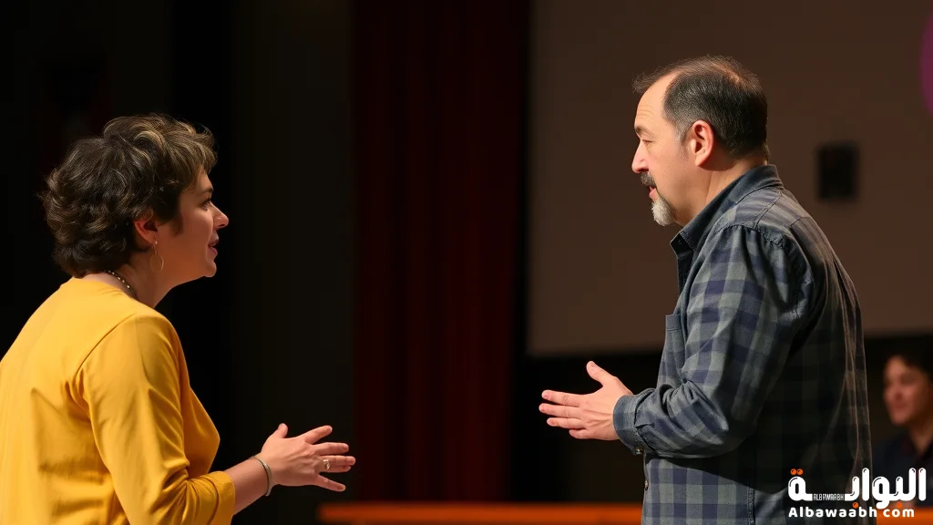 الحوار المسرحي