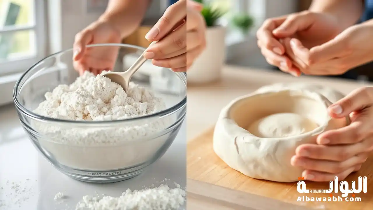 صنع أشكال من الصلصال