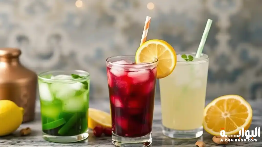 مشروبات رمضانية باردة