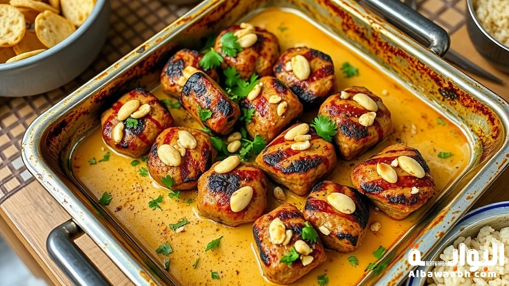 كفتة بالطحينة 