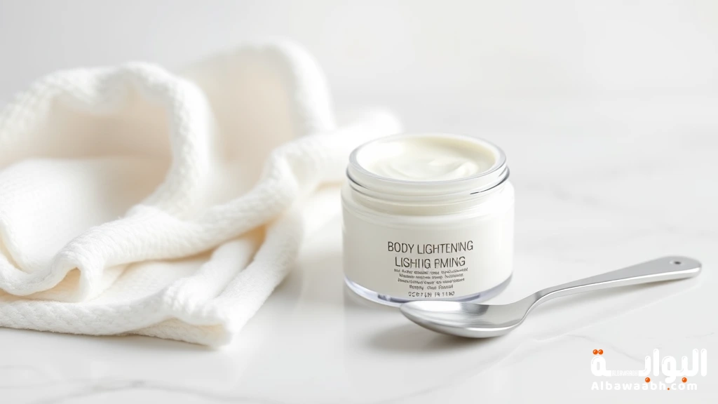 أفضل كريمات تفتيح الجسم