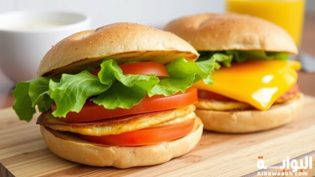 ساندويتشات فطور سريعة