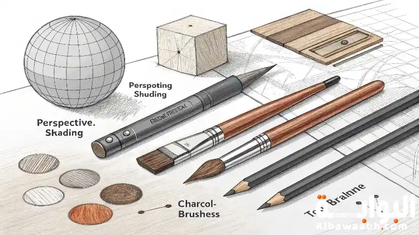 أنواع التقنيات الفنية في الرسم