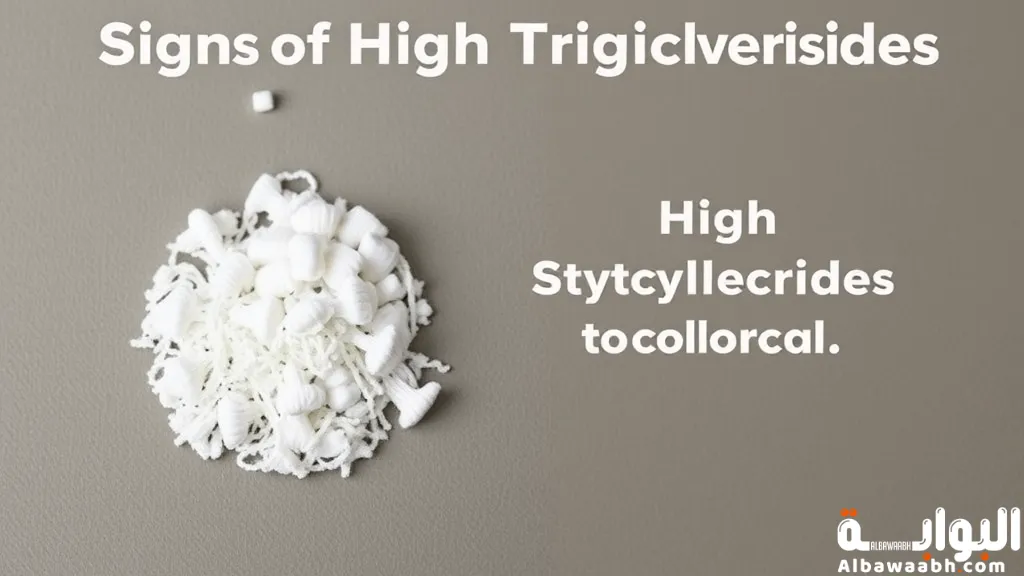أعراض الدهون الثلاثية