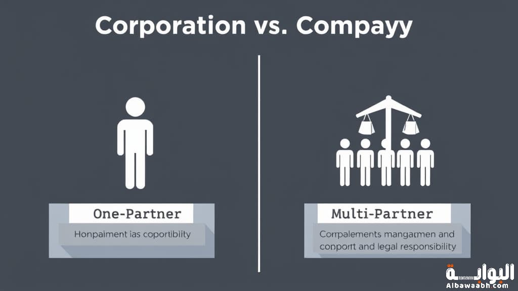 الفرق بين المؤسسة والشركة