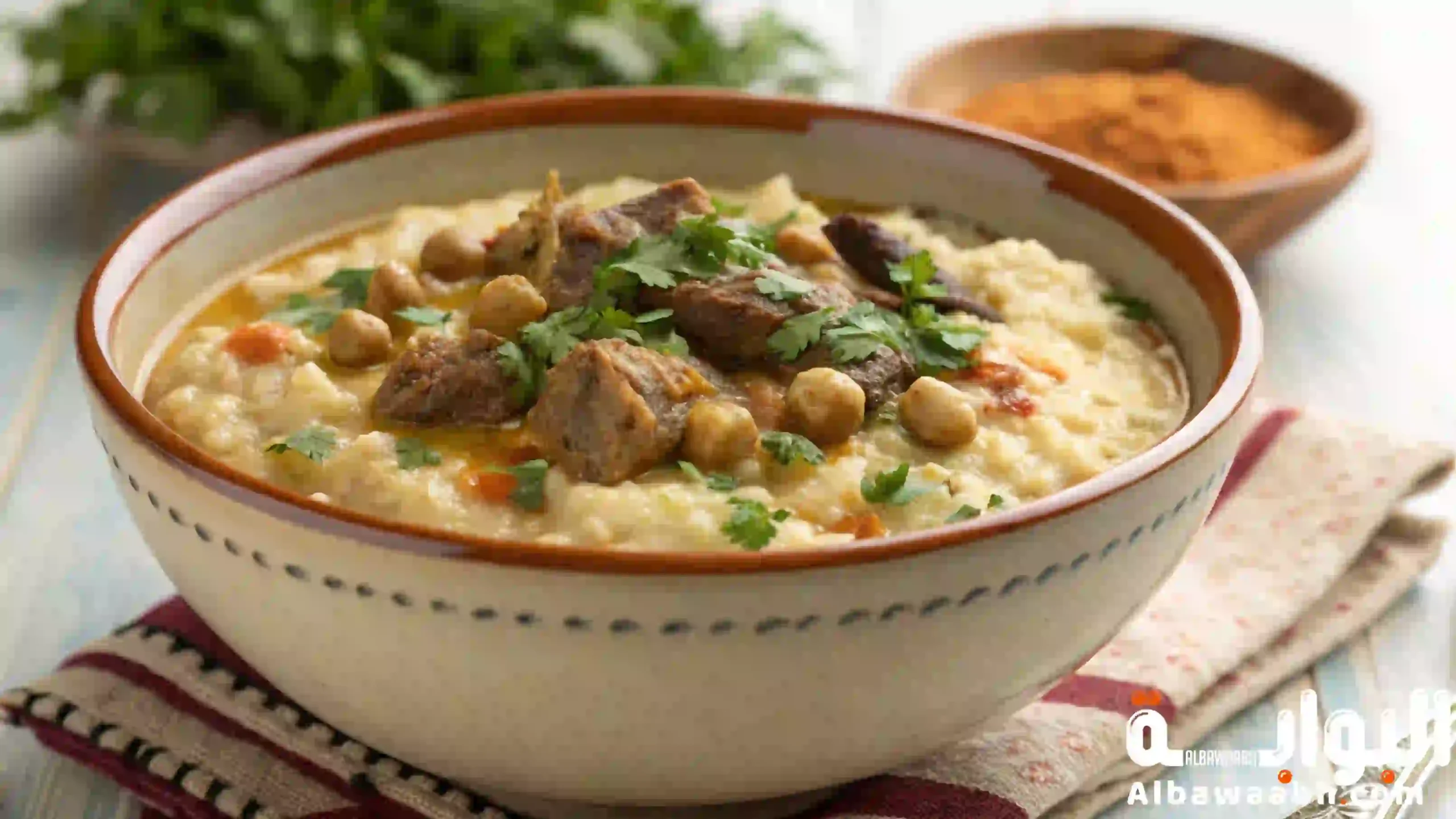 السعرات الحرارية في البليلة