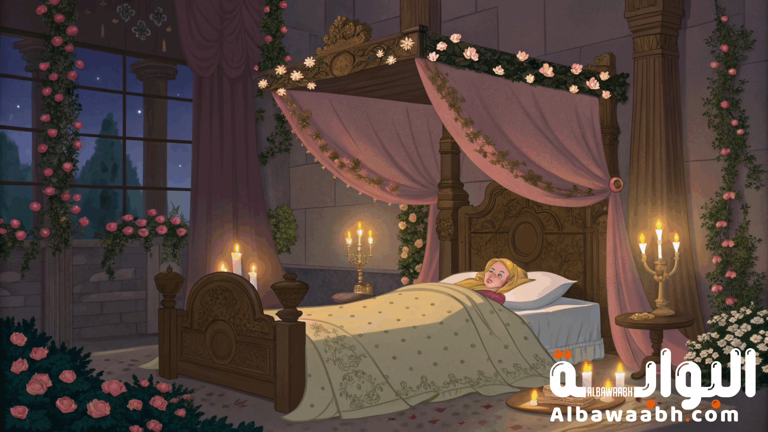 قصة الأميرة النائمة